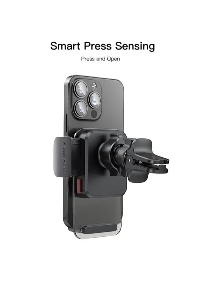 Yesido YESIDO C163 Air Outlet Transparent Panel Car Bracket Mobile Phone Holder Stand  - Image 3