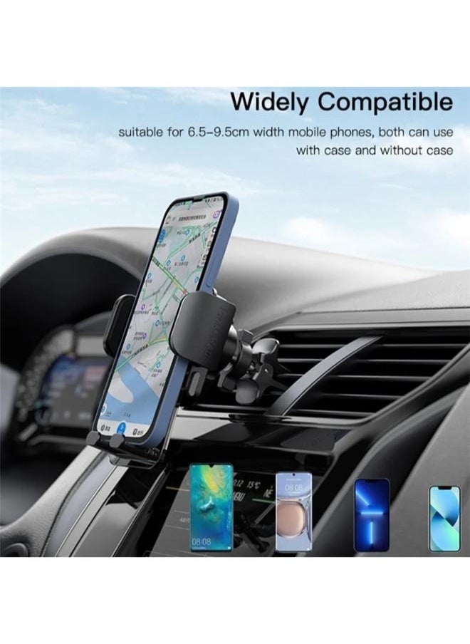 Yesido YESIDO C163 Air Outlet Transparent Panel Car Bracket Mobile Phone Holder Stand  - Image 5