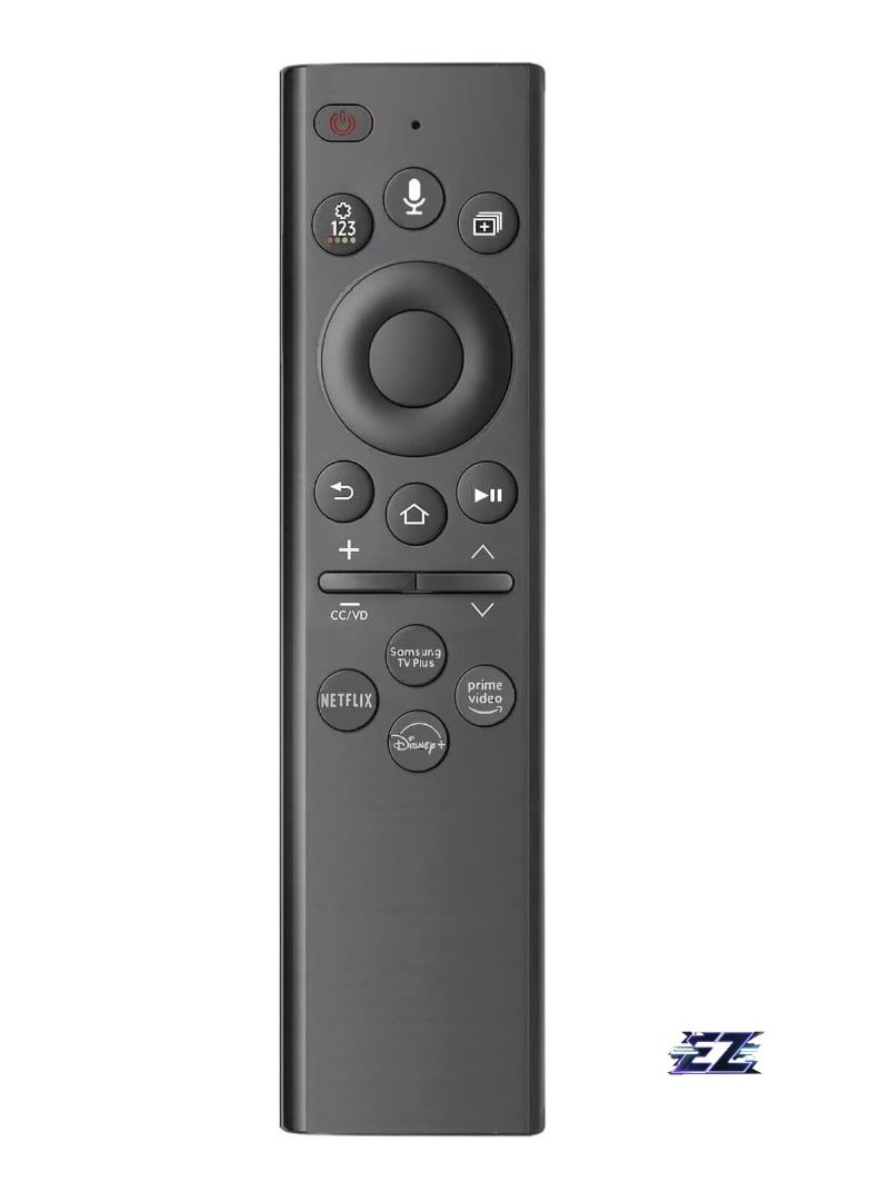 ELTRAZONE BN59-01385A Solar Voice Replacement Remote Control for Samsung TV – Rechargeable Solar Cell Power for 2021-2023 Neo QLED, The Frame, and Crystal 4K/8K UHD Smart TVs – Includes Battery - Image 2