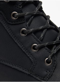 Lee Cooper Mens Logo Detail Chukka Boots with Zip Closure  - Image 5