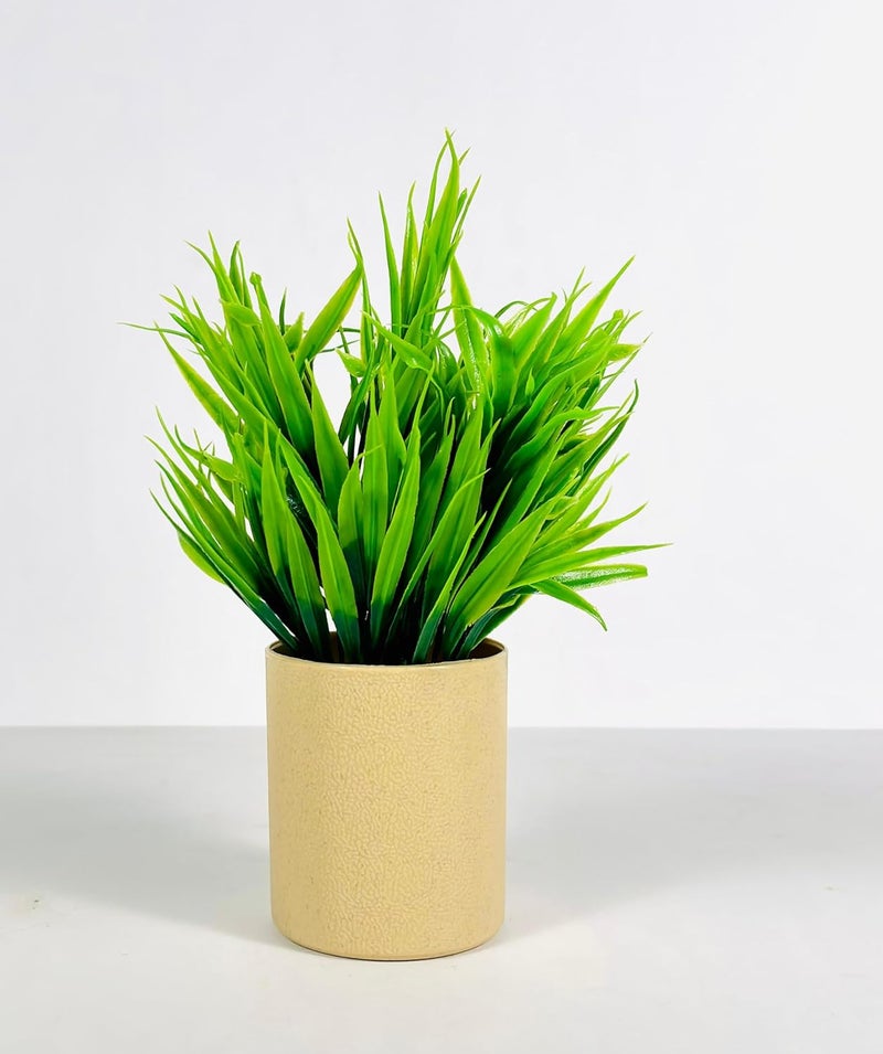 Dekorly Plastic & Jute Set of 5 Bonsai Wild Artificial Plant with Pot Artificial Plants for Home Decor -Best Different Types of Decorative Plants Artificial Flowers with Pot (Brown Pot, Height : 17CM) - Image 5