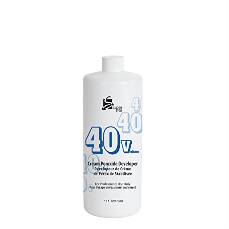 Super Star Cream Peroxide Developer 40 Volume - 16 Oz - Image 1