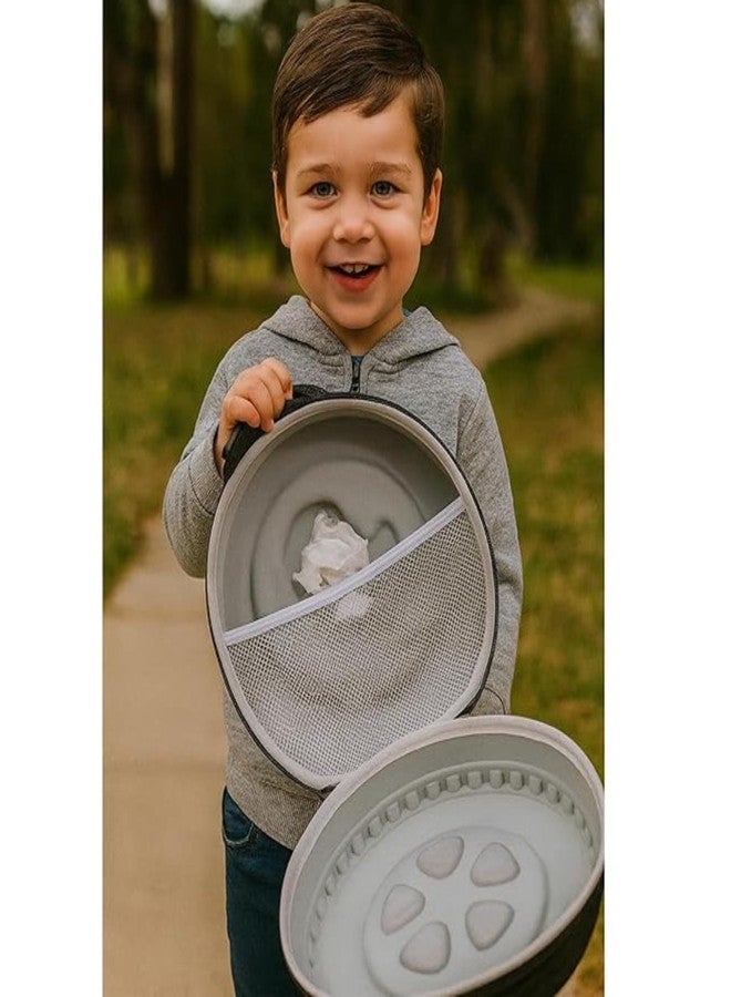 CHADU Lightgear Kids Round Sling Bag - C@pt@!n Amer!c@ Theme | Blue Lightweight Crossbody Bag for Boys | Travel, School & Outdoor Use - Image 4