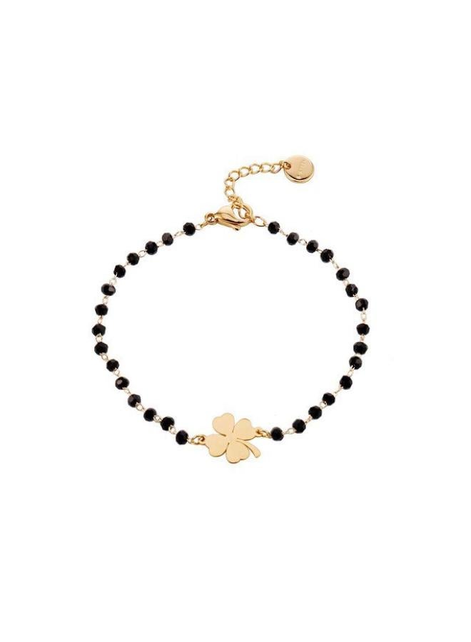 Stainless Steel Jewelry Clover Bracelet Female Simple Couple Bracelet Rose Gold Bracelet Niche 