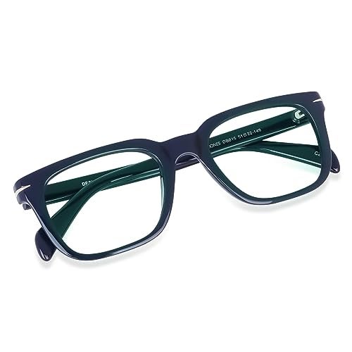 Peter Jones Medium Square Beckham Style Unisex Anti Glare Computer/Gaming Glasses (DB015BL22) - Image 1