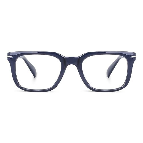 Peter Jones Medium Square Beckham Style Unisex Anti Glare Computer/Gaming Glasses (DB015BL22) - Image 4