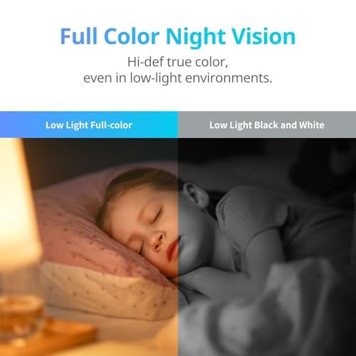 SwitchBot 3K/5MP Indoor Camera - Pan/Tilt Baby & Pet Monitor, 2.4G Wi-Fi, Night Vision, 2-Way Audio, 360° Tracking, Privacy Mode, Alexa, Cloud & SD Storage. - Image 3