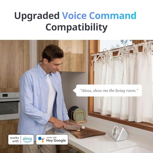 SwitchBot 3K/5MP Indoor Camera - Pan/Tilt Baby & Pet Monitor, 2.4G Wi-Fi, Night Vision, 2-Way Audio, 360° Tracking, Privacy Mode, Alexa, Cloud & SD Storage. - Image 4