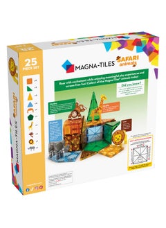 MAGNA-TILES Safari Animals 25 Piece Set  - Image 2
