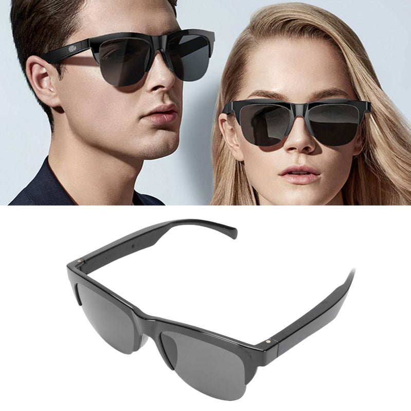 Smart Glasses Support 144 Languages Touch Control Sound Assistant Bluetooth 5.4 IP65 AI Smart Translation Sunglasses with Mic Speakers - Image 2