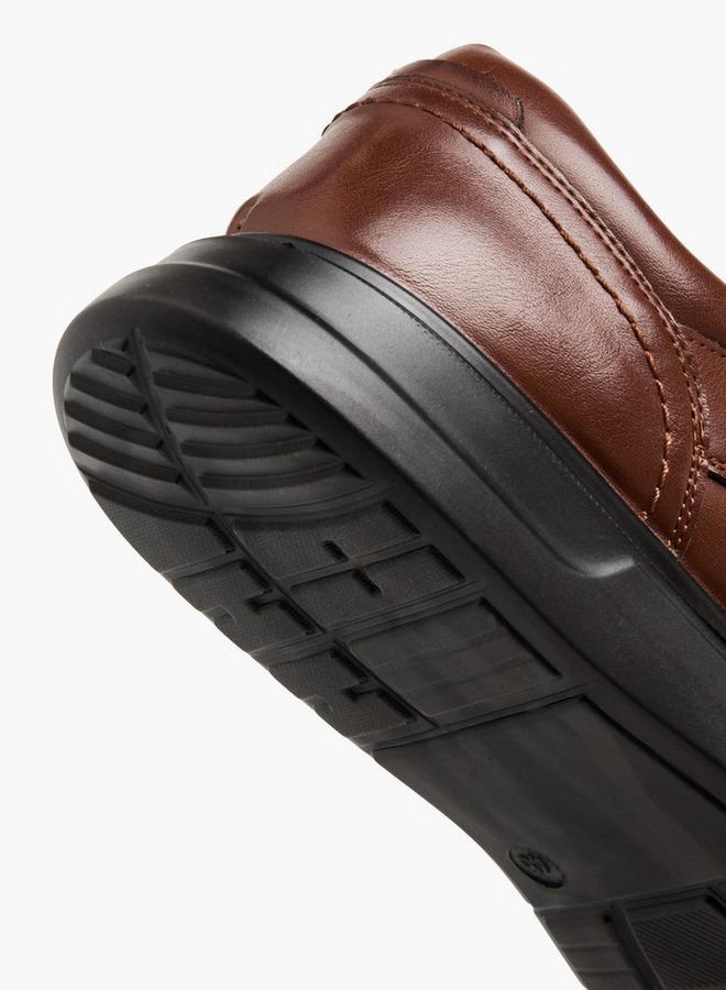 LBL by Shoexpress Men Textured Derby Shoes - Image 5