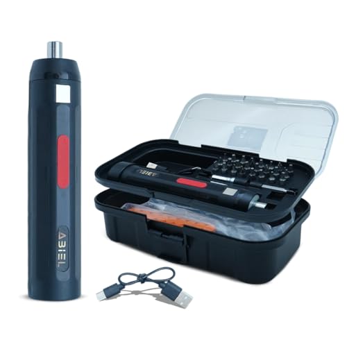 ABIEL Automatic Electric Screwdriver Set 52 Pcs | USB Rechargeable, Fast Charging & Cordless | Speed 360 RPM, 4.2 V Battery | Push Start & Smart Stop | Professional 24 Bits Kit - Image 2