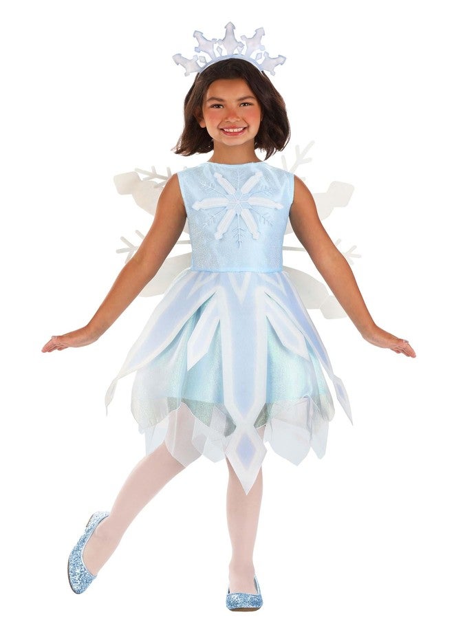 Fun Costumes Girl's Shimmering Snowflake Costume - S - Image 1