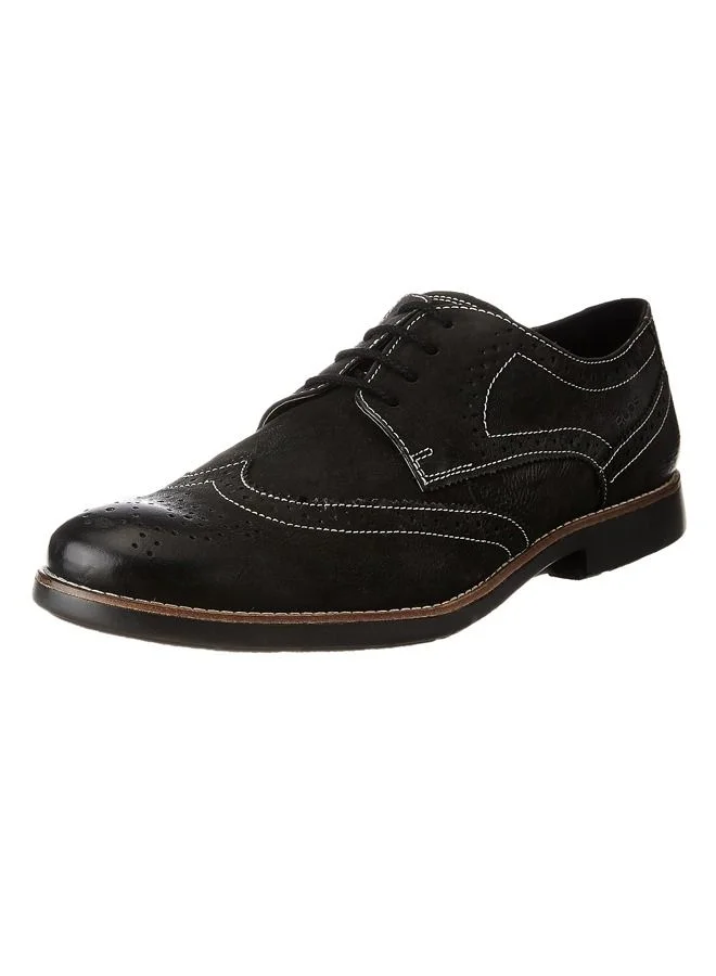 RUOSH Mens Oxford Derby Lace up Comfort Leather Work Office Formal Occasion Party Wear Premium Shoes