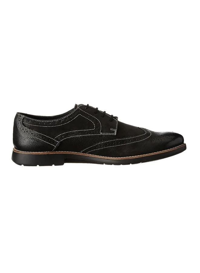 RUOSH Mens Oxford Derby Lace up Comfort Leather Work Office Formal Occasion Party Wear Premium Shoes