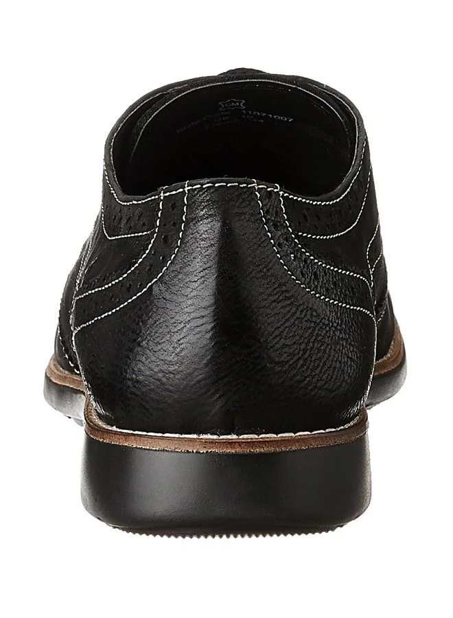 RUOSH Mens Oxford Derby Lace up Comfort Leather Work Office Formal Occasion Party Wear Premium Shoes
