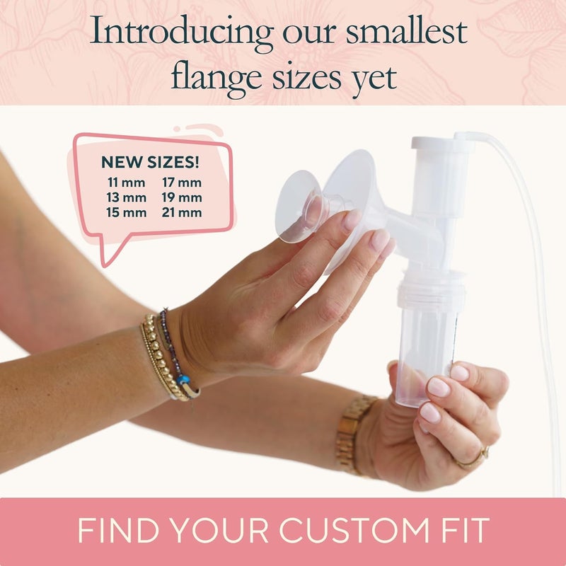 O CARE 11 mm Silicone Flange Inserts Compatible with Medela/for Spectra S1 S2 / Elvie / S18 S21 / Momcozy S9 S12/ TSRETE 24mm Breast Pump Shields or Freemie 25mm; Reduce Tunnel Down to 11 mm - Image 5