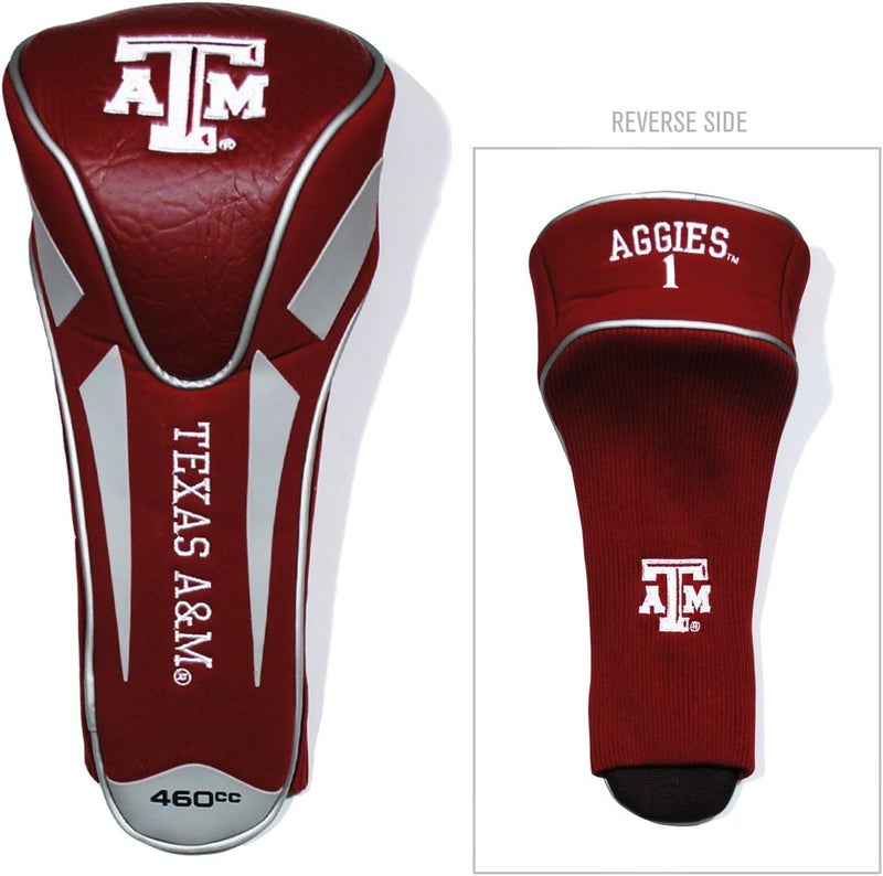 Team Golf NCAA Texas A&M Aggies Single Apex Driver Head Cover - Fits All Oversized Clubs