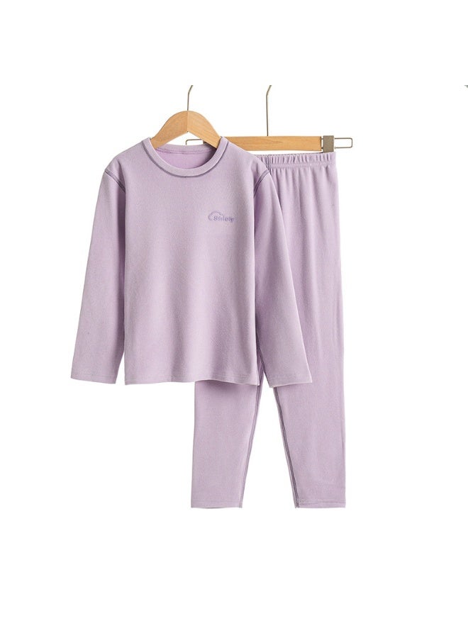 NIBEMINENT Winter Thermal Underwear Suit Baby Girl Clothes Toddler Warm Sleepwear Kids Pyjamas  Child Boy Pajamas - Image 1