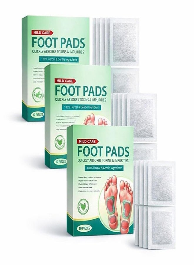 Natural Detox Foot Pads Overnight, Herbal Vegan Foot Patches for Relaxation, Circulation & Sleep Support,Stress Relief, Swelling & Relaxation (50) - Image 1