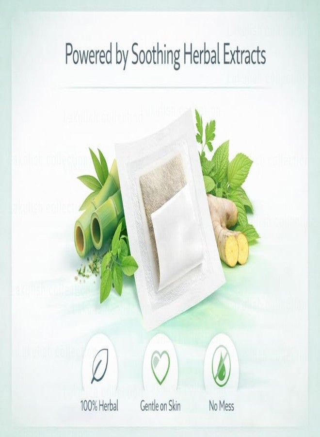 Natural Detox Foot Pads Overnight, Herbal Vegan Foot Patches for Relaxation, Circulation & Sleep Support,Stress Relief, Swelling & Relaxation (50) - Image 5