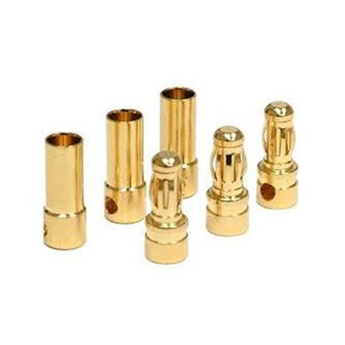 Hobbypower 35mm Male Female Gold Banana Bullet Connector Battery ESC Plug Pack of 20 Pairs - Image 5