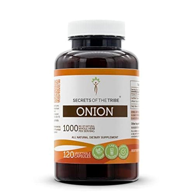 أسرار بصلة القبيلة 120 كبسولة 1000 ملغ بصلة أليوم سيبا بصلة مجففة 120 كبسولة