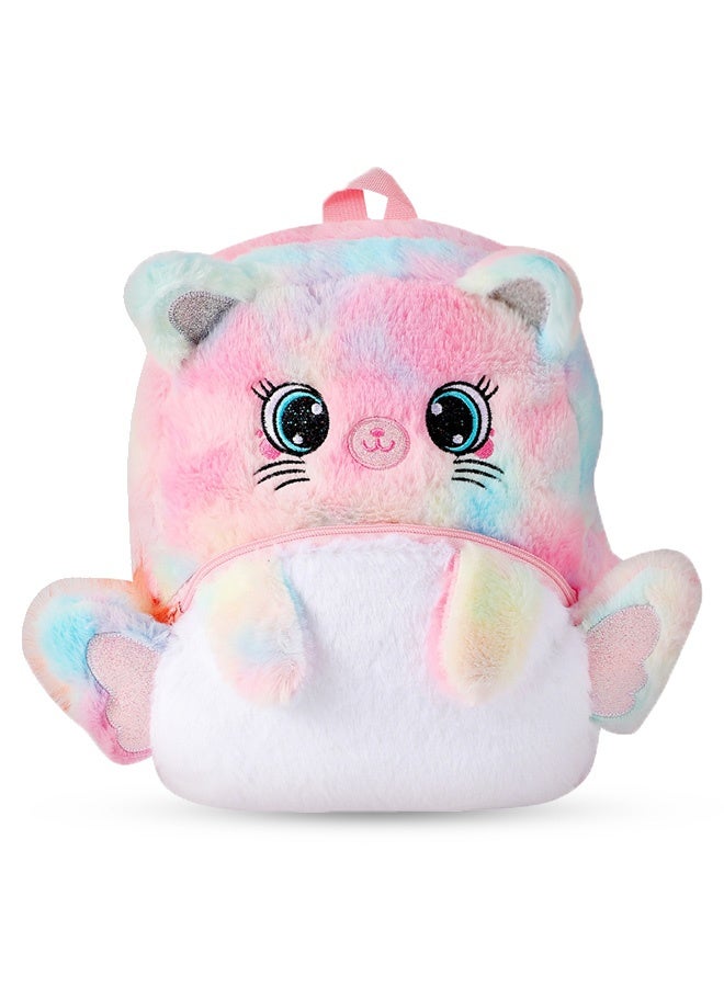 Toddler Backpack, Cute Plush Schoolbag, Cartoon Preschool Backpack, Suitable For Girls And Boys Over 2 Years Old - Image 1