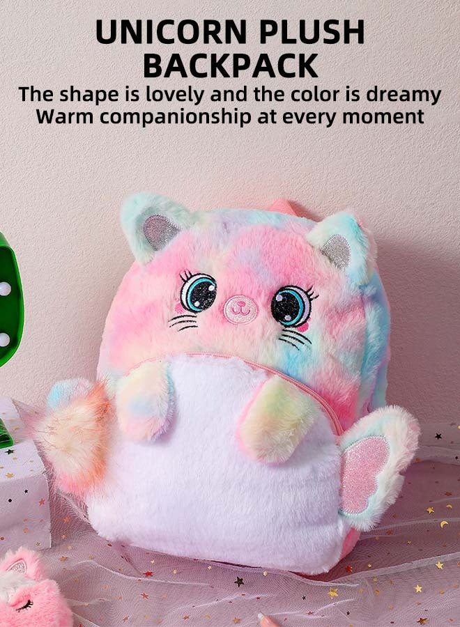 Toddler Backpack, Cute Plush Schoolbag, Cartoon Preschool Backpack, Suitable For Girls And Boys Over 2 Years Old - Image 2