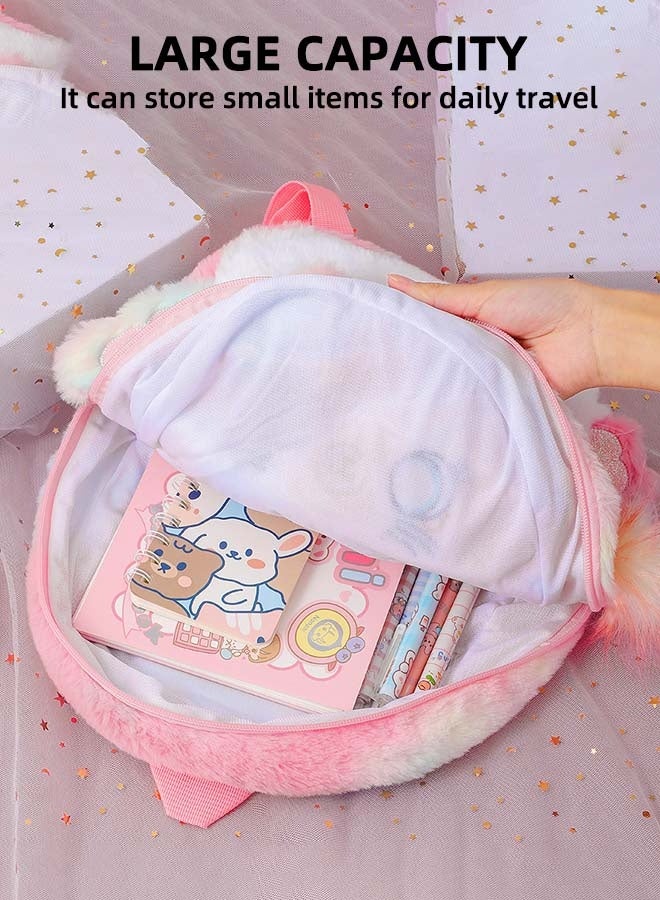 Toddler Backpack, Cute Plush Schoolbag, Cartoon Preschool Backpack, Suitable For Girls And Boys Over 2 Years Old - Image 3
