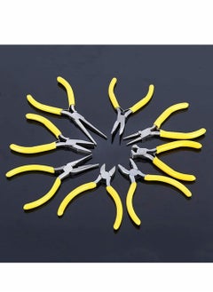 Y&D Mini Pliers, 8Pcs Needle Nose Small Craftsman Jewelry Tool Set, Repair Tools, Carbon Steel DIY Hand Tools for Beginners Professionals  - Image 2