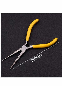 Y&D Mini Pliers, 8Pcs Needle Nose Small Craftsman Jewelry Tool Set, Repair Tools, Carbon Steel DIY Hand Tools for Beginners Professionals  - Image 3
