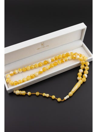 Amber Resin Prayer Beads / Tasbih / Turkish Style Tassel