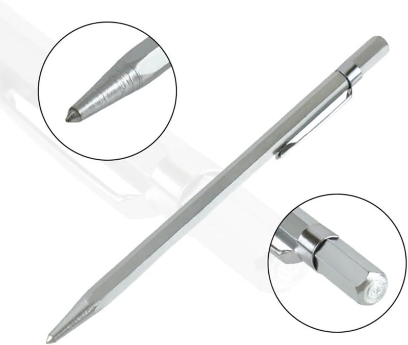 Carbide Scriber Pen For Precision Lines On Glass Tile And Hardened Steel 145Mm 1PC - Image 4