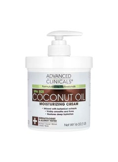 Advanced Clinicals Advanced Clinicals  Coconut Oil Moisturizing Cream 16 oz  - Image 1