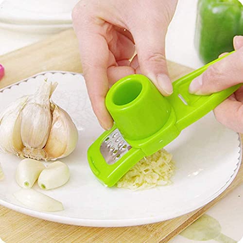 V2H UPKARANWALE Multi-Function Garlic Grinder,Multi Functional Microplaner Grater Manually Cut Garlic for Ginger or Garlic Kitchen Tool Multicolor (Pack of 1) - Image 3
