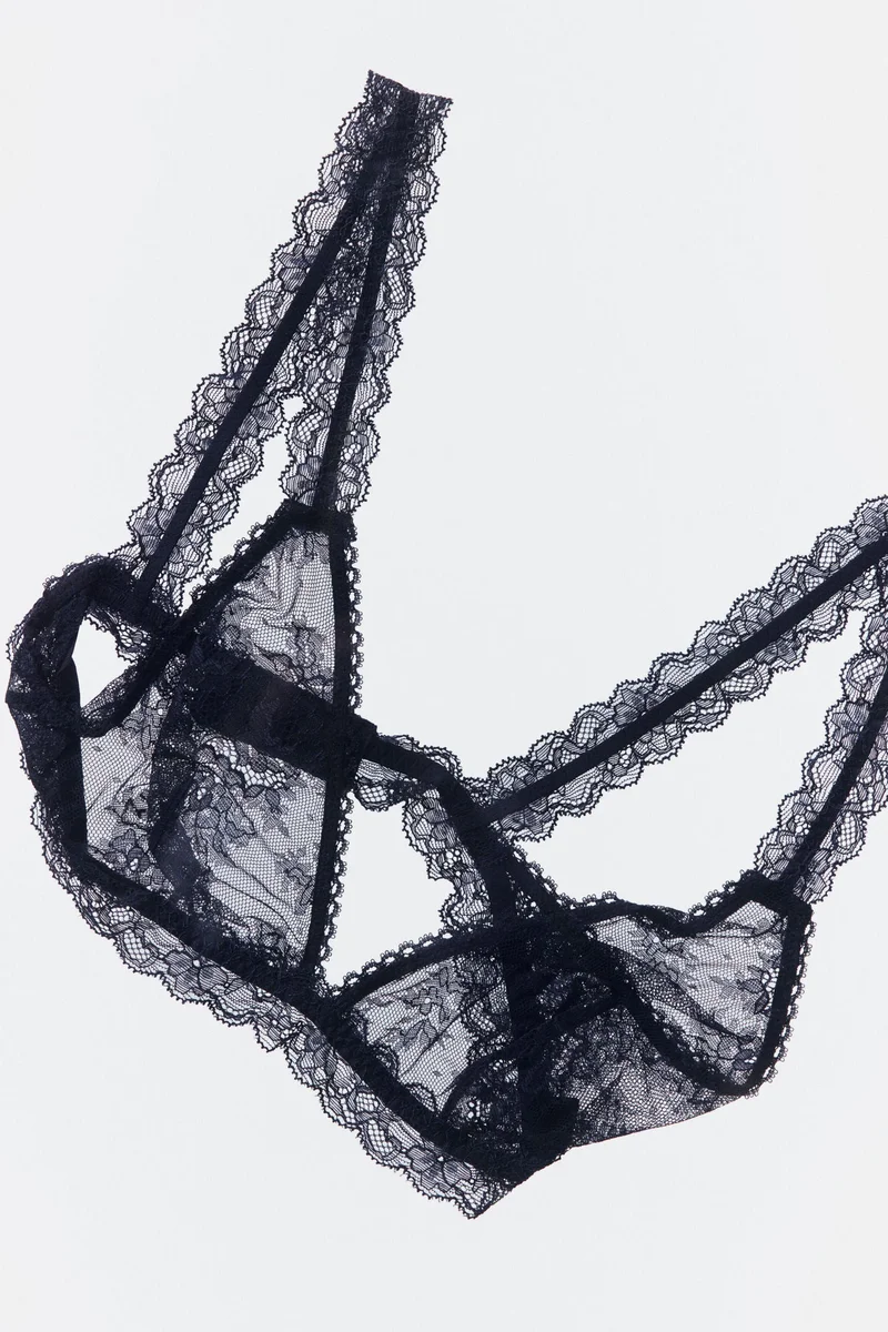 H&M Soft lace bra