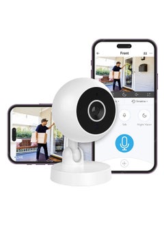 Indoor Home Security Camera, Smart Wireless CCTV with Night Vision, Motion Detection, and Pet Monitoring