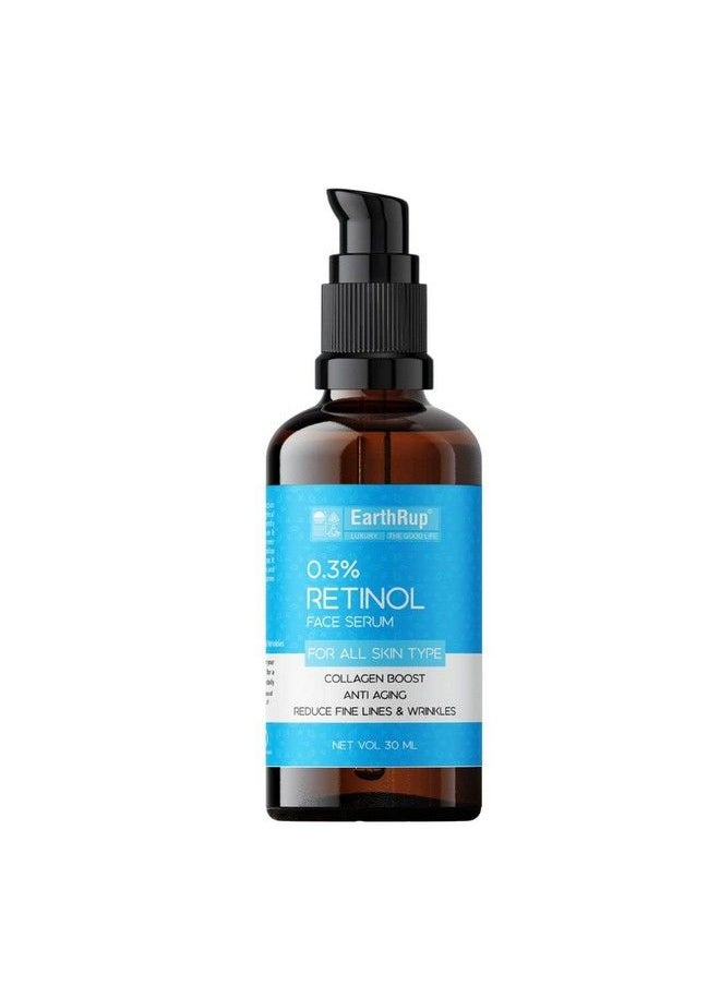 EarthRup Renitol Serum For Face With Hyaluronic Acid Reduce Fine Lines And Wrinkles ; Anti Aging Collagen Boost Face Serum Enriched With Vitamin E And Witch Hazel Extract Serum Pack Of 30 Ml  - Image 2