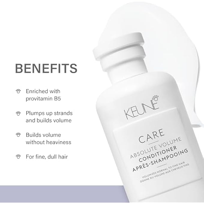 Keune CARE ABSOLUTE VOLUME CONDITIONER, VOLUMIZING & THICKENING CONDITIONER FOR FINE HAIR, 8.5 FL OZ - Image 3