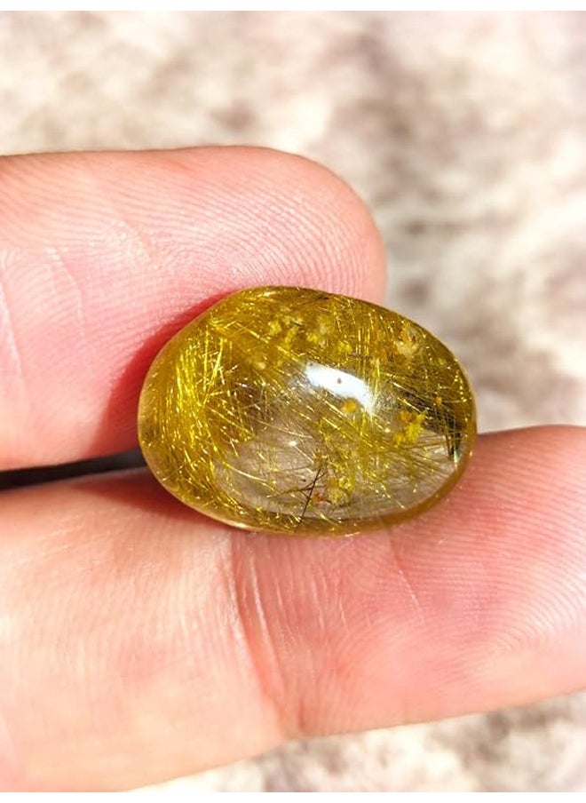 Generic - Natural Golden Rutile Quartz - Loose Gemstone - Image 1