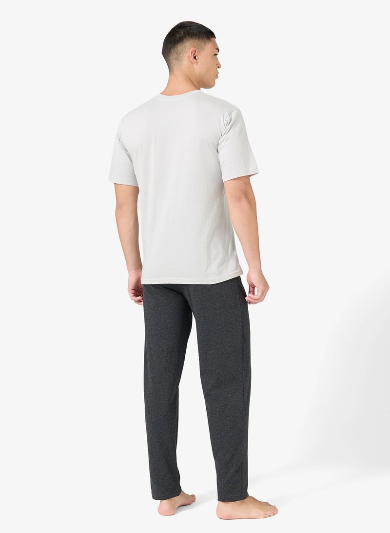 سفنتي فايف طقم بيجامة قميص وبنطلون - Image 2