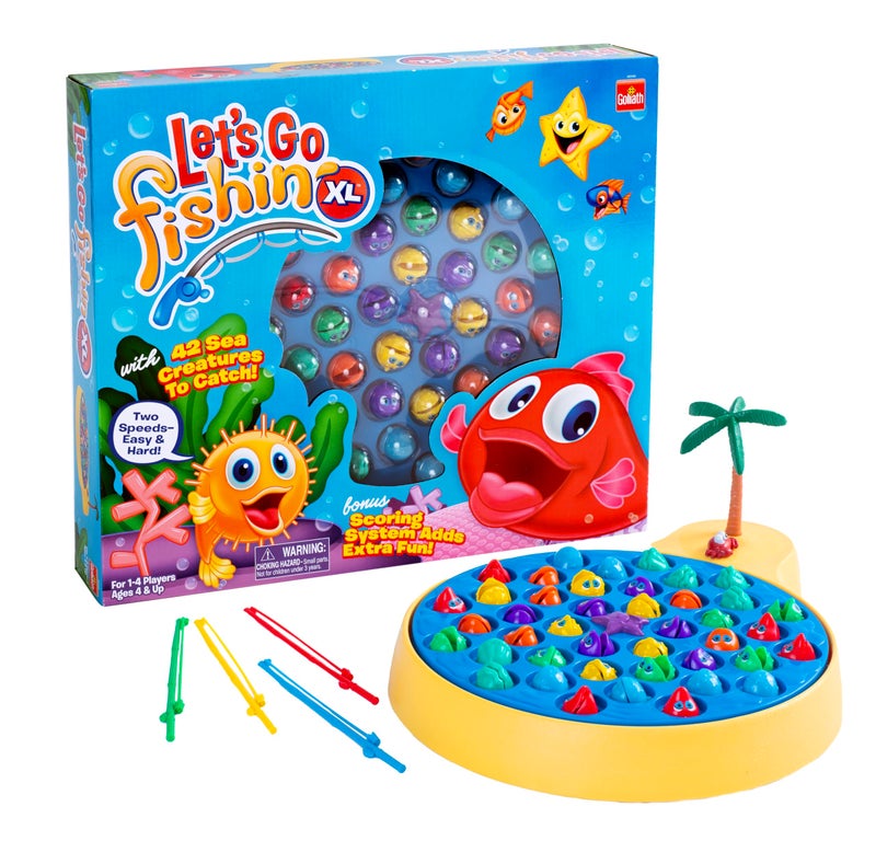 Pressman Let's Go Fishin' XL: Deep Sea Edition, Multicolor, 5" - Image 2