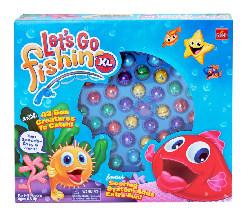 Pressman Let's Go Fishin' XL: Deep Sea Edition, Multicolor, 5" - Image 1
