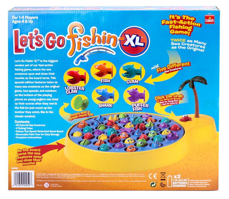 Pressman Let's Go Fishin' XL: Deep Sea Edition, Multicolor, 5" - Image 5