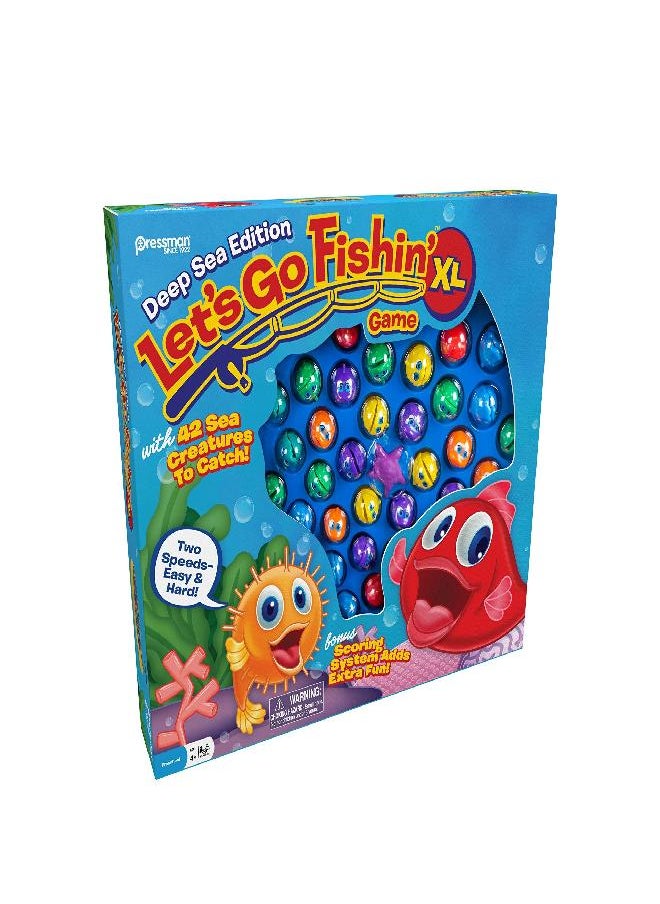 Pressman Pressman Let's Go Fishin' XL: Deep Sea Edition, Multicolor, 5"  - Image 1