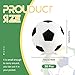 Xeehwb 30pcs Bouncy BallsSoccer Bouncing BallsHigh Bouncing Rubber Soccer Ball for Stress ReliefMultiItem Party Favor PacksBall GamesClassroom PrizesStocking Stuffers27mm - Image 4