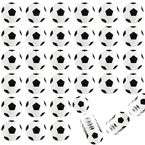 Xeehwb 30pcs Bouncy BallsSoccer Bouncing BallsHigh Bouncing Rubber Soccer Ball for Stress ReliefMultiItem Party Favor PacksBall GamesClassroom PrizesStocking Stuffers27mm - Image 1