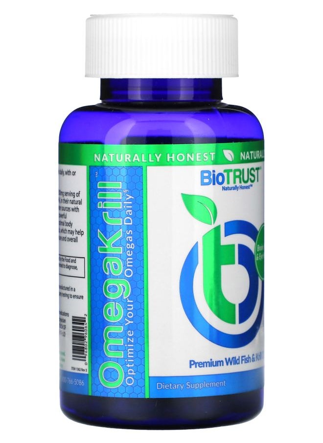 BioTrust OmegaKrill 90 Softgels  - Image 2