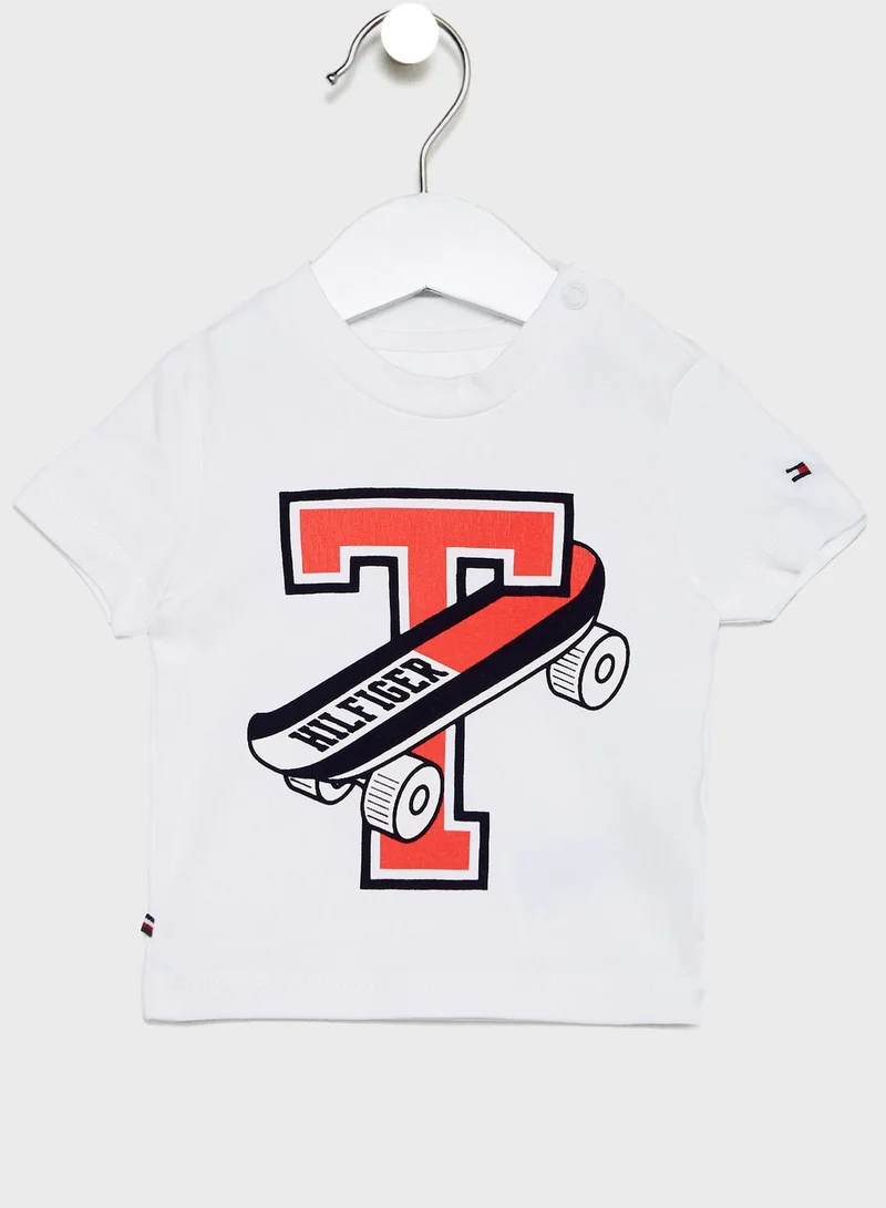 TOMMY HILFIGER Infant Skateboard T-Shirt